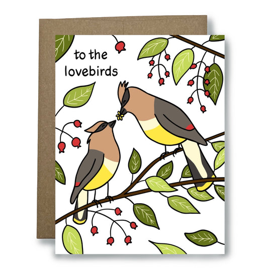 To the Lovebirds Card