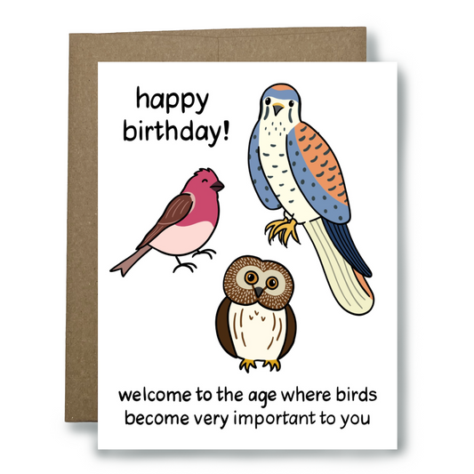 Birder's Birthday Card
